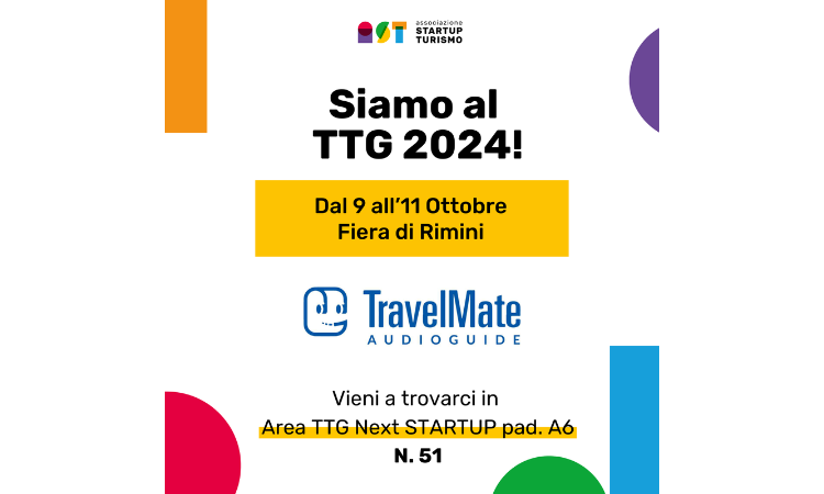 Il 09-10-11 Ottobre ci trovi alla Fiera Internazionale del Turismo a Rimini