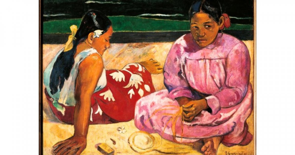 MUSEE ORSAY, Gauguin_Tahitian Women On The Beach_Galerie Francoise Cachin