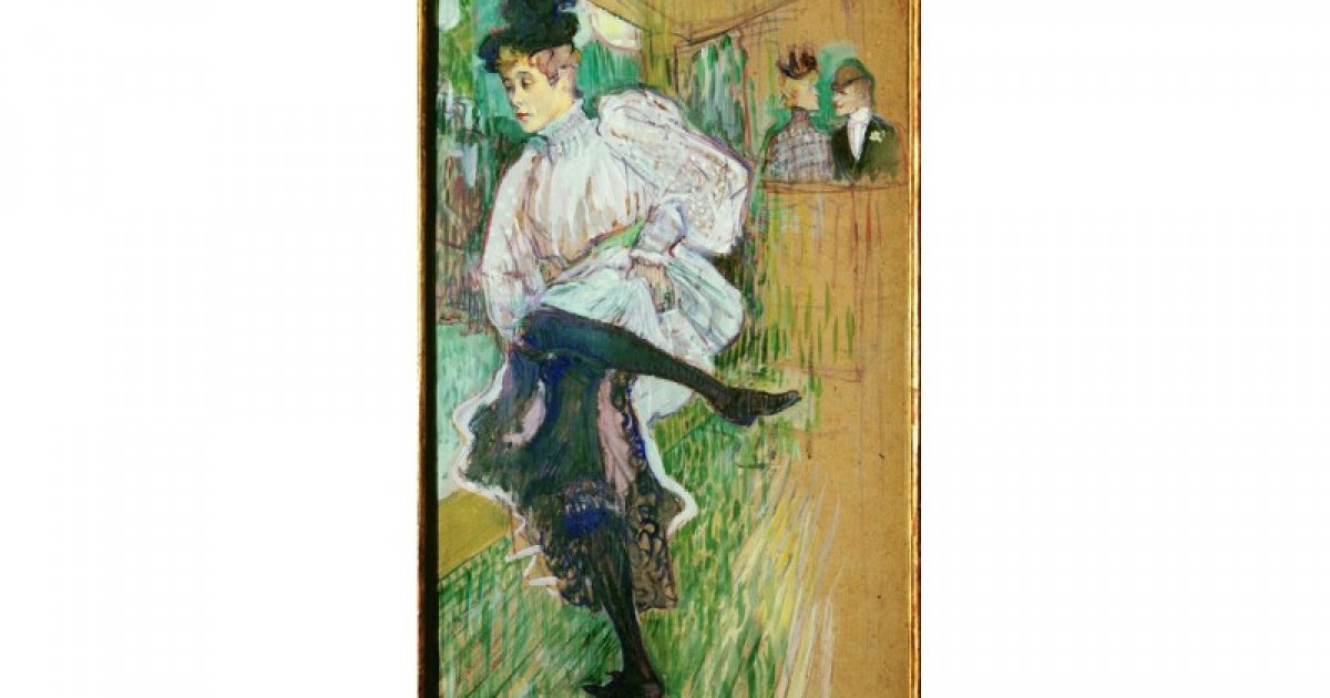 MUSÉE D'ORSAY, Toulouse Lautrec_Jane Avril Dansant_Galerie Francoise Cachin