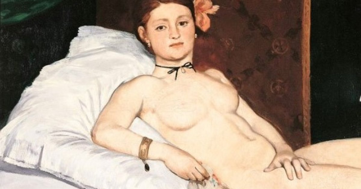 MUSÉE D'ORSAY, Manet Olympia_Salle 14