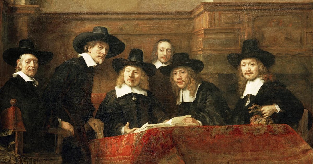 THE SAMPLING OFFICIALS BY REMBRANDT