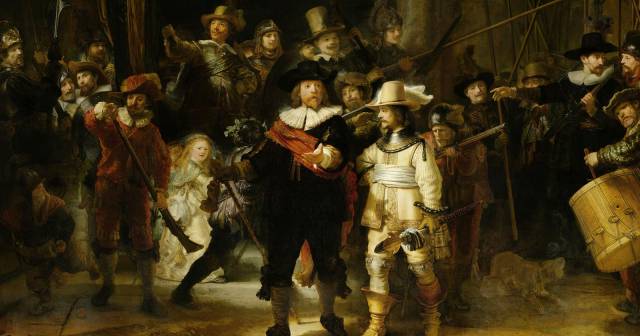 THE NIGHT WATCH REMBRANDT