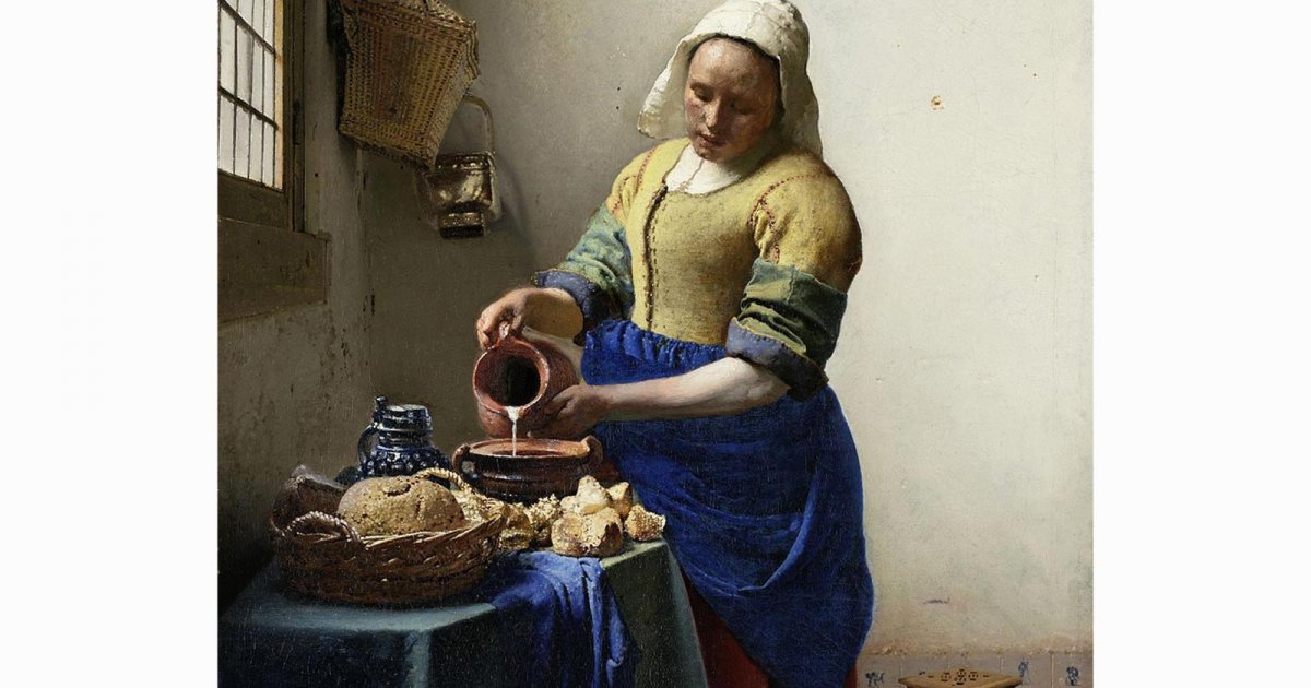 RIJKSMUSEUM , La Laitière Vermeer