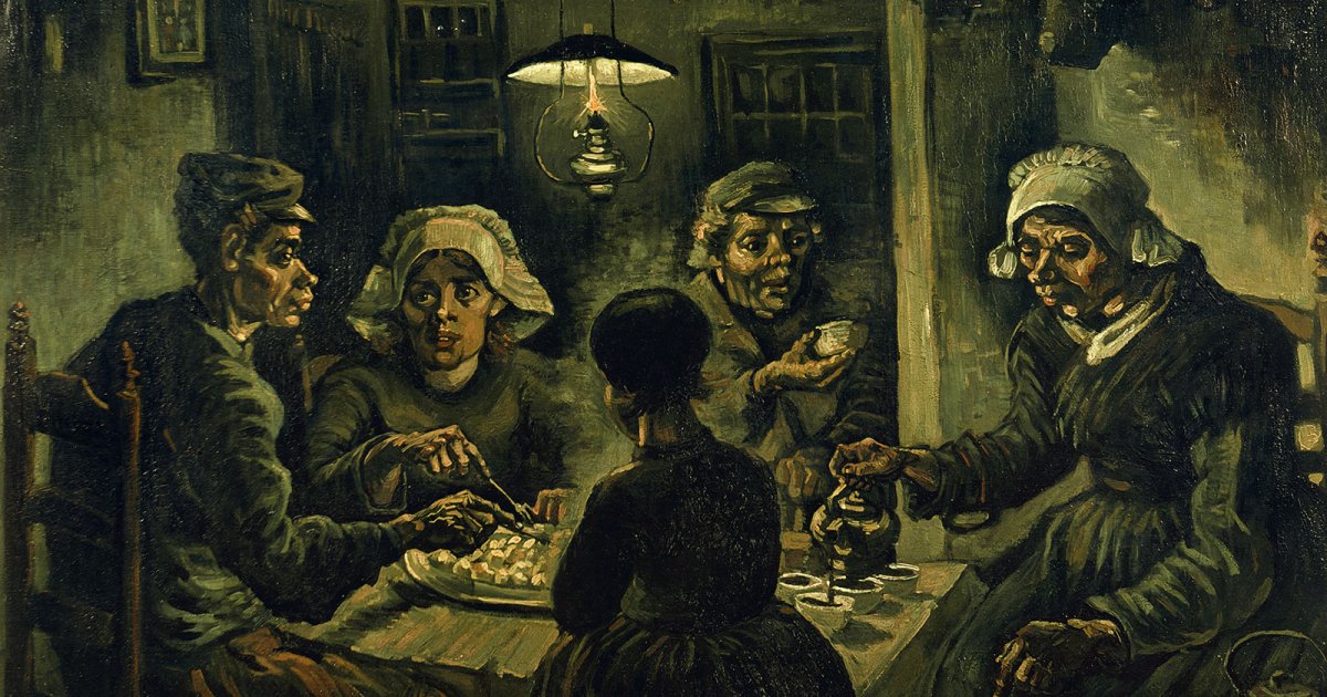 VAN GOGH MUSEUM, The Potato Eaters