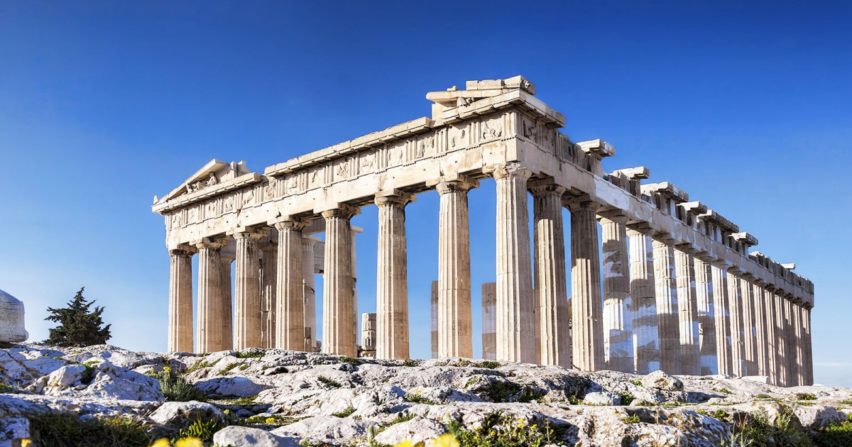 greece stadium parthenon