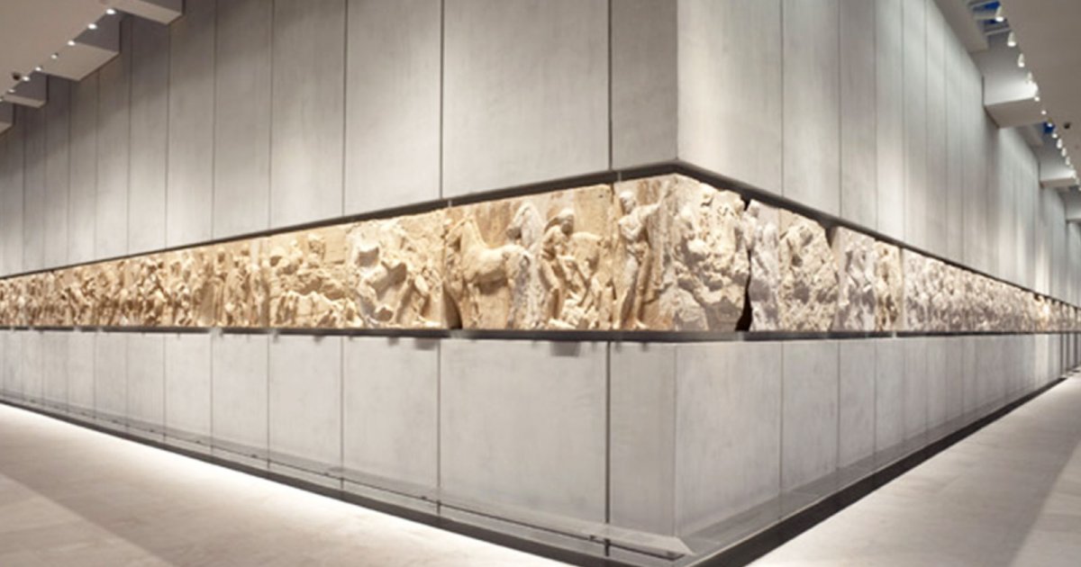 ACROPOLIS MUSEUM, Second Floor Parthenon Frieze Second Part