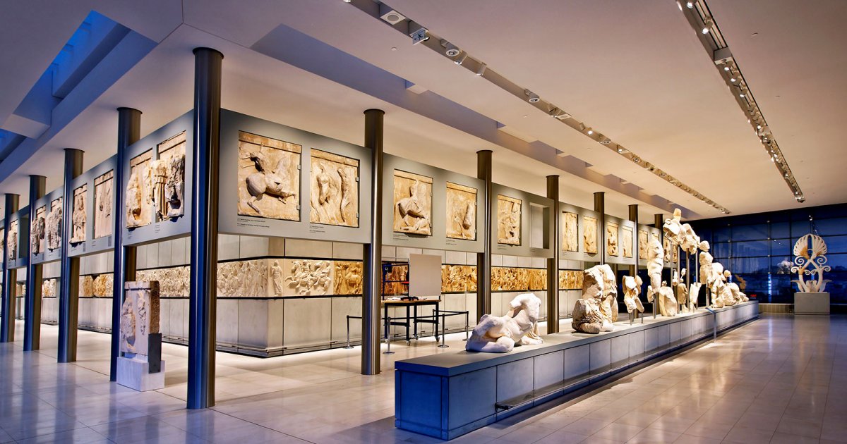 ACROPOLIS MUSEUM, Second Floor Metopes Of The Parthenon