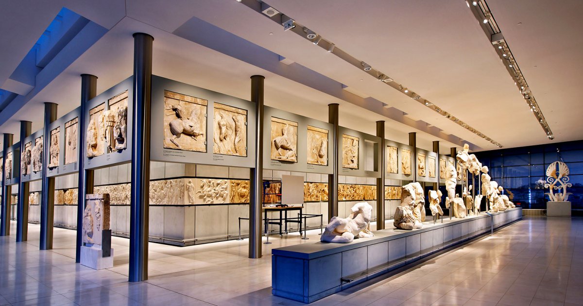 MUSEO ACROPOLI, Secondo Piano Le Metope Del Partenone