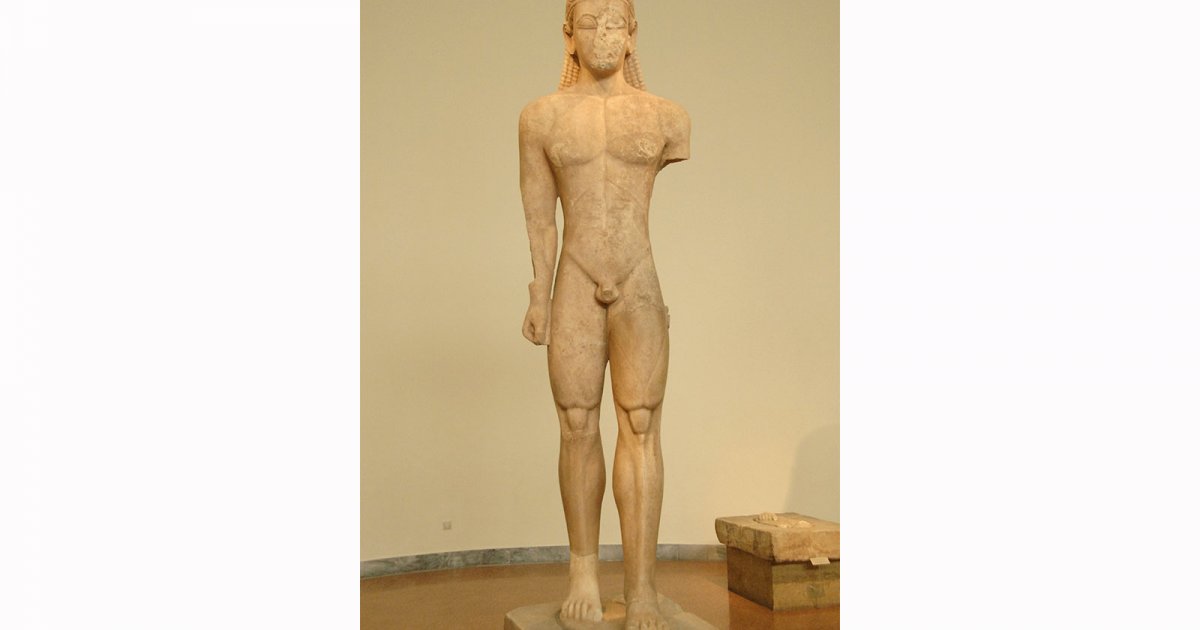 MUSEO ARCHEOLOGICO DI ATENE, Kouros Sala 08