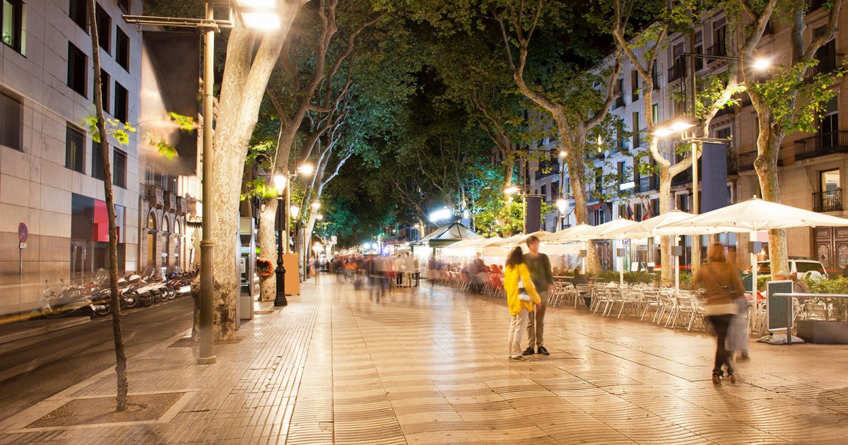 Die Rambla de Sant Joseph