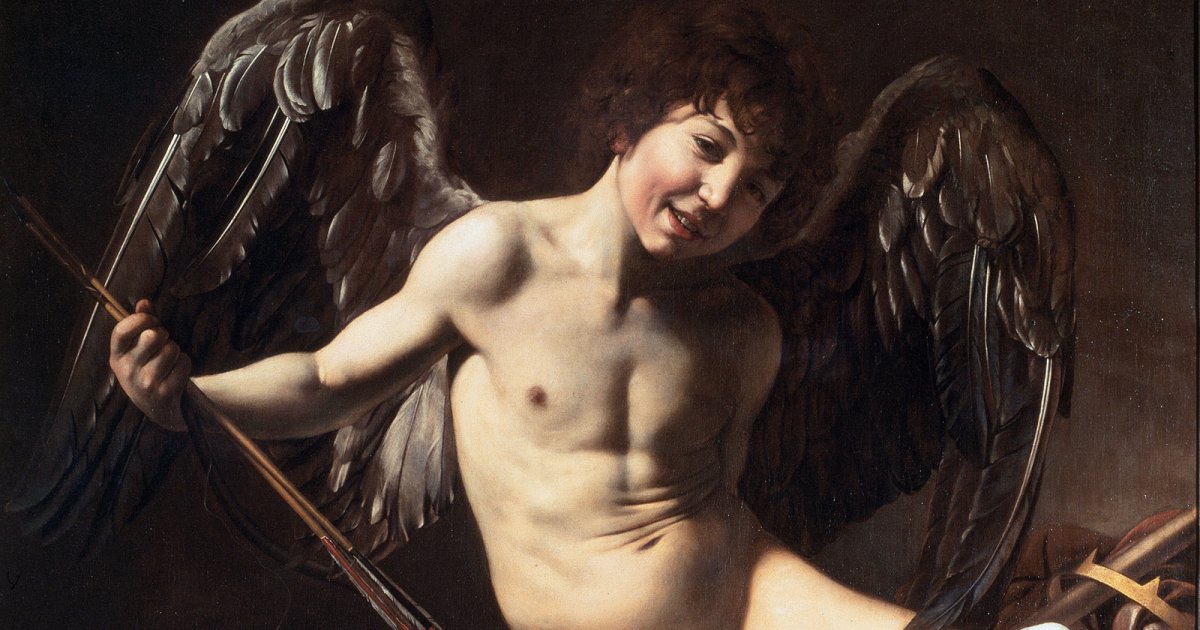 GEMÄLDEGALERIE, Caravaggio Amor Vincit Omnia