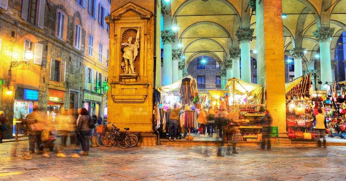 ORSANMICHELE, Loggia Neuer Markt