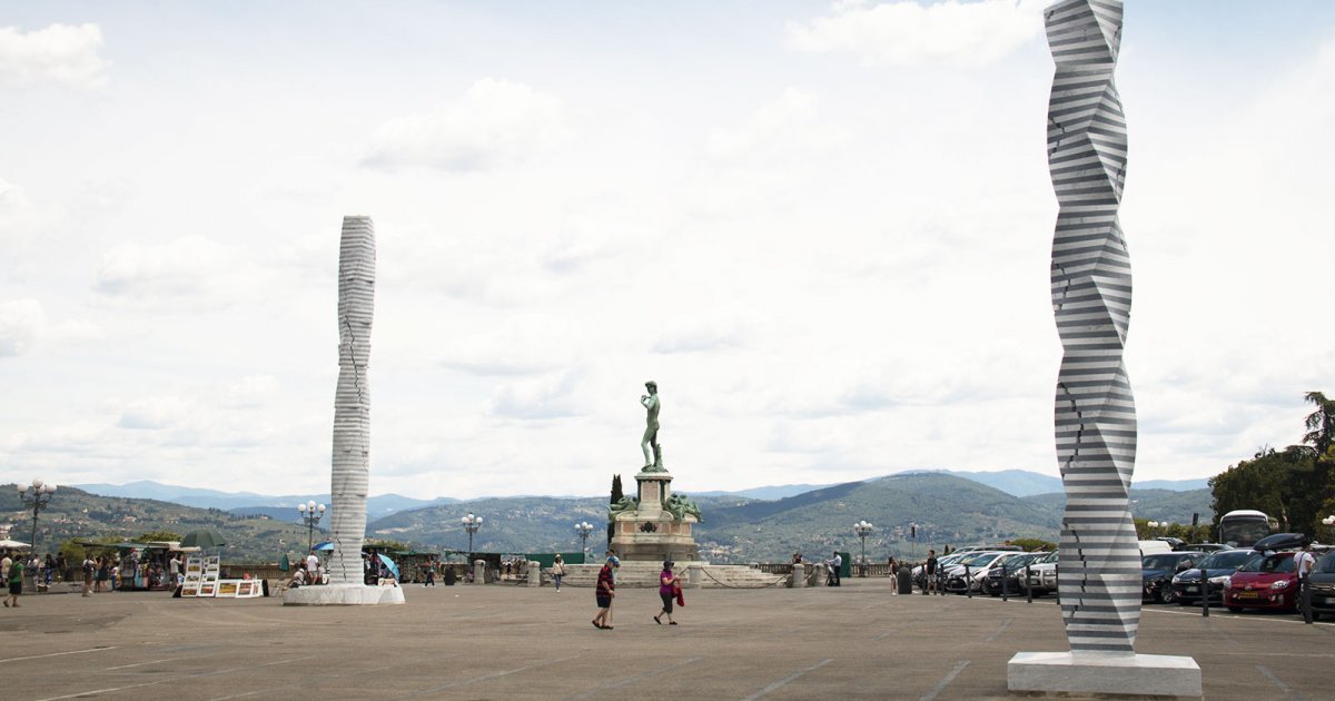 PIAZZALE MICHELANGELO, Itinerario Y Panorama