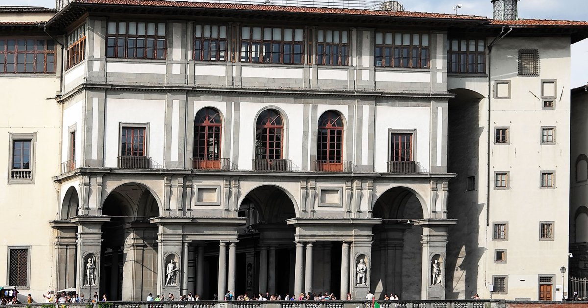 UFFIZIEN, Palast