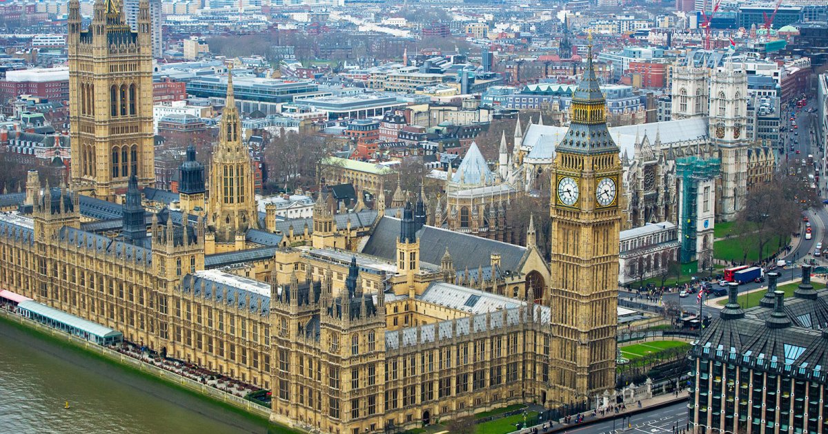 CASAS DEL PARLAMENTO, Westminster Historia