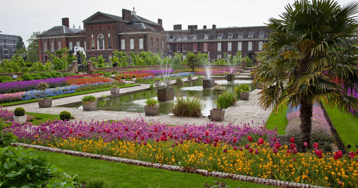 Кенсингтонские сады (Kensington Gardens) в Лондоне