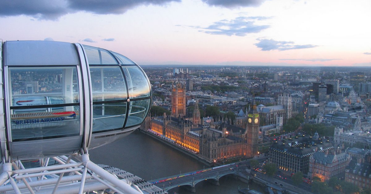 LONDON EYE, Visita