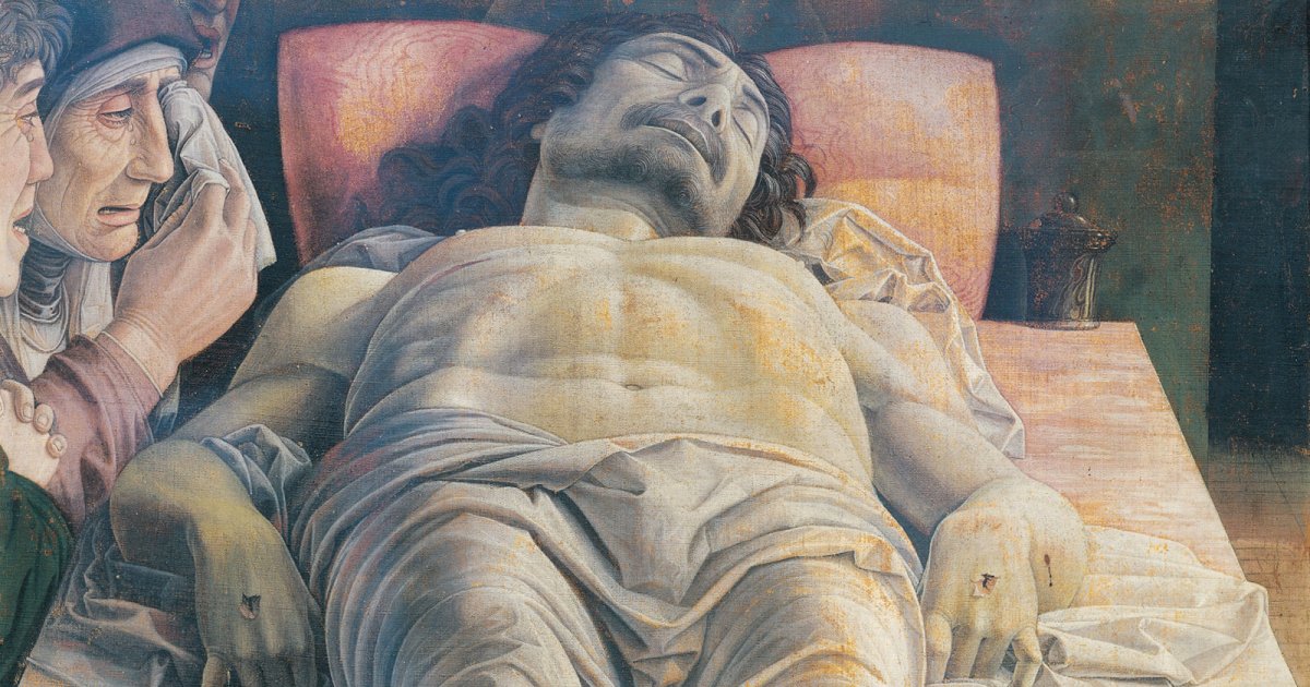BRERA PINACOTECA, Cristo Morto - A. Mantegna