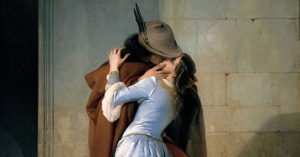 BRERA, Francesco Hayez - El Beso