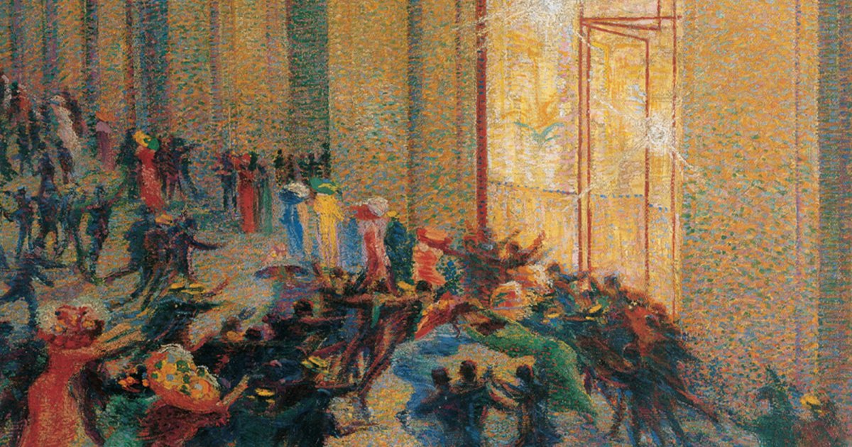 BRERA, Boccioni - Riot In The Gallery