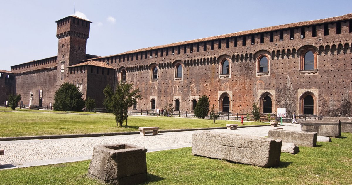 CASTELLO SFORZESCO, Giro Esterno