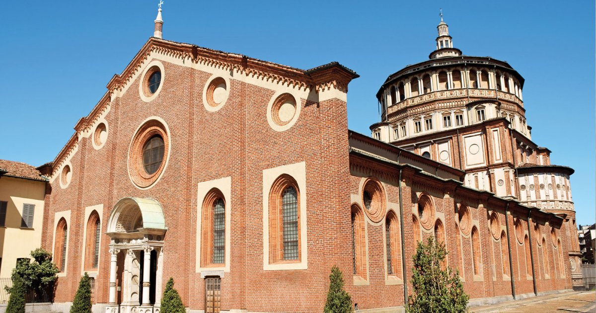 SANTA MARIA DELLE GRAZIE - LE CÉNACLE, Extérieur - Intérieur