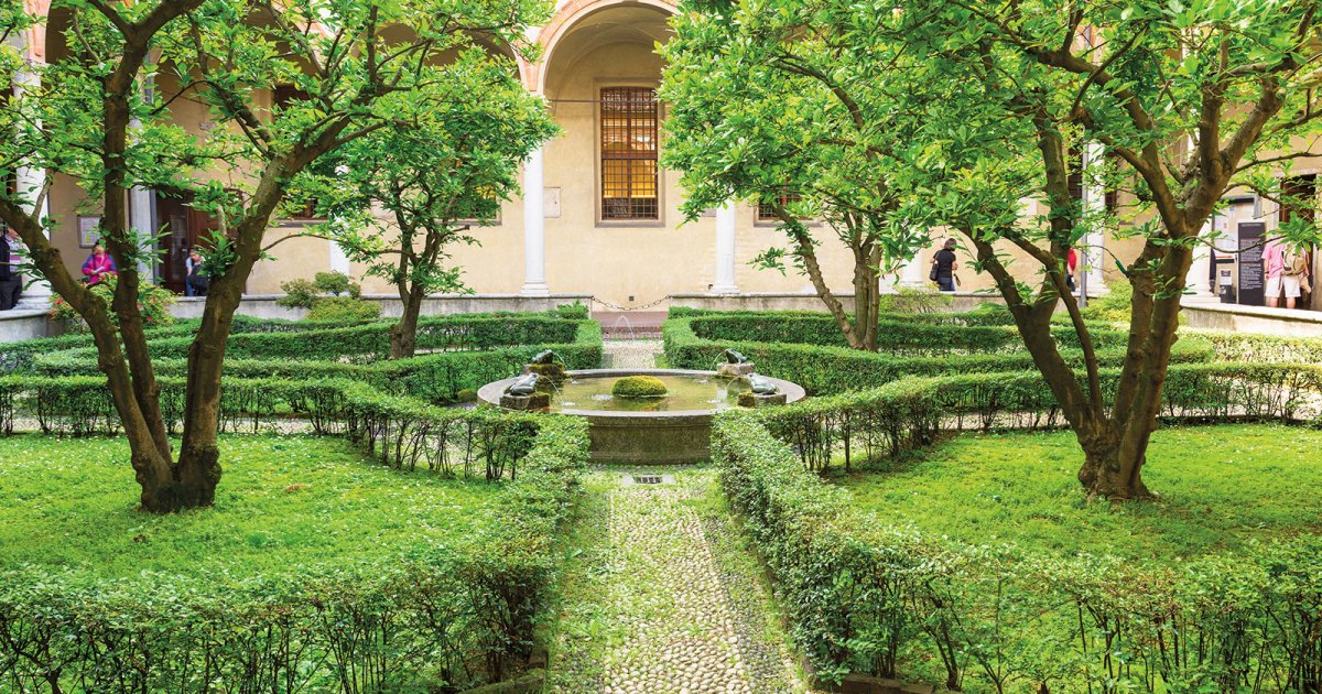 HOLY MARY OF GRACE - THE LAST SUPPER, Cloister And Atellani House