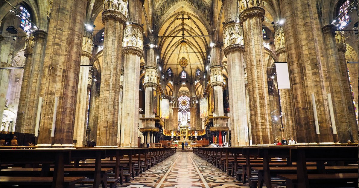 DUOMO DI MILANO, Interno Navate