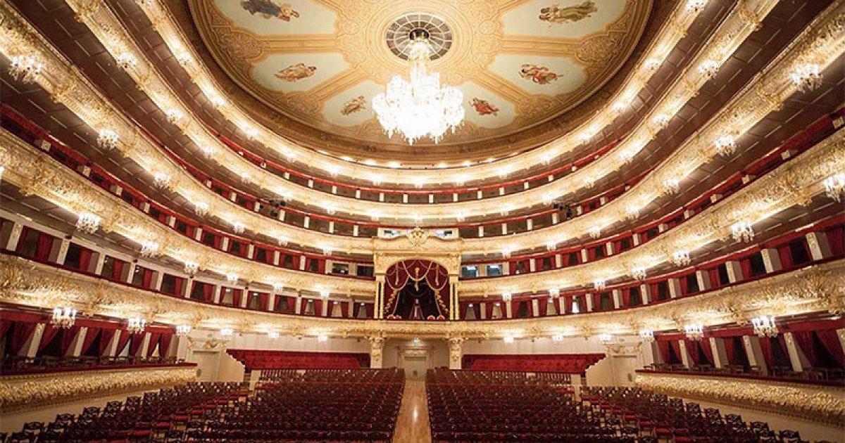 BOLSHOI THEATER, Exterior And Interior