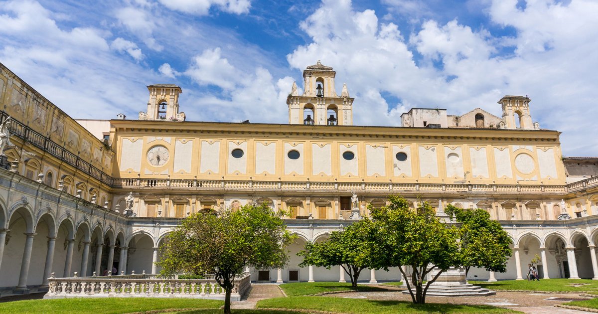 CHIOSTRO GRANDE CERTOSA SAN MARTINO