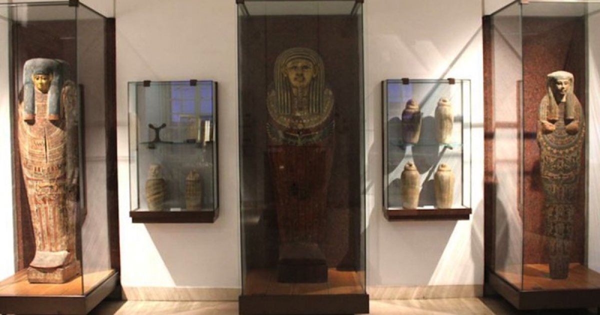 ARCHÄOLOGISCHES MUSEUM, Ägyptische Sammlung – Untergeschoss - Ai Voice