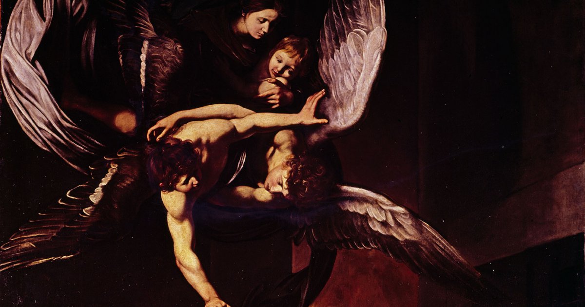 SETTE OPERE DI MISERICORDIA CORPORALE DI CARAVAGGIO