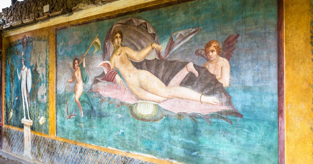 POMPEI INTRODUZIONE, Affreschi