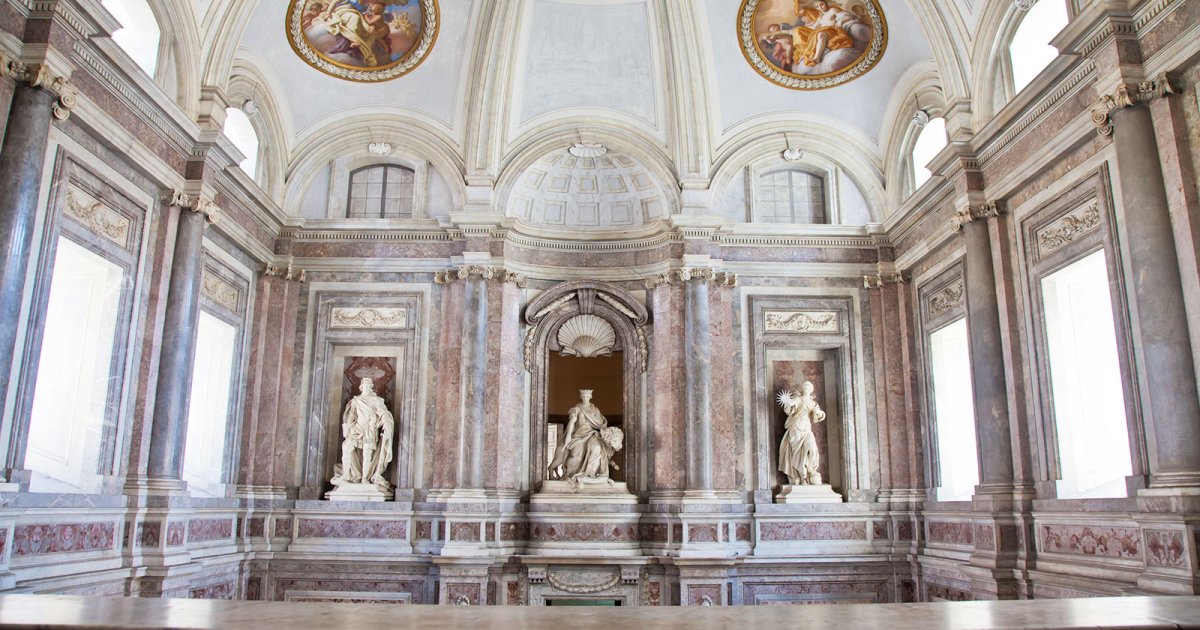 PALACIO REAL DE CASERTA, Interior