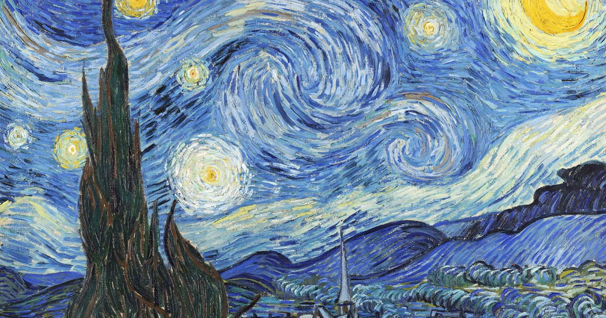 MUSEUM OF MODERN ART, Noche Estrellada Van Gogh