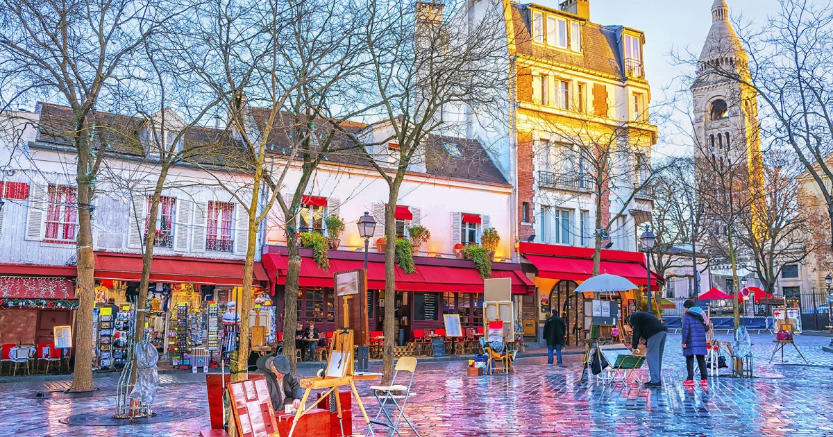 MONTMARTRE, Itinerario