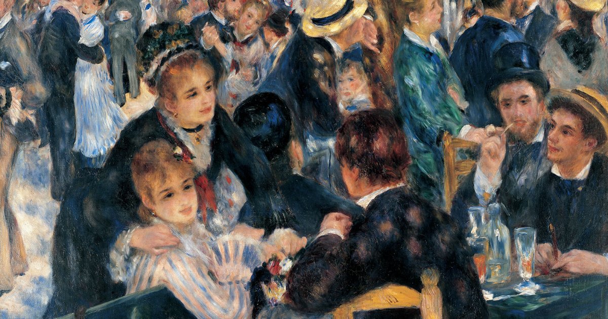 MUSEE ORSAY, Renoir Moulin De La Galette