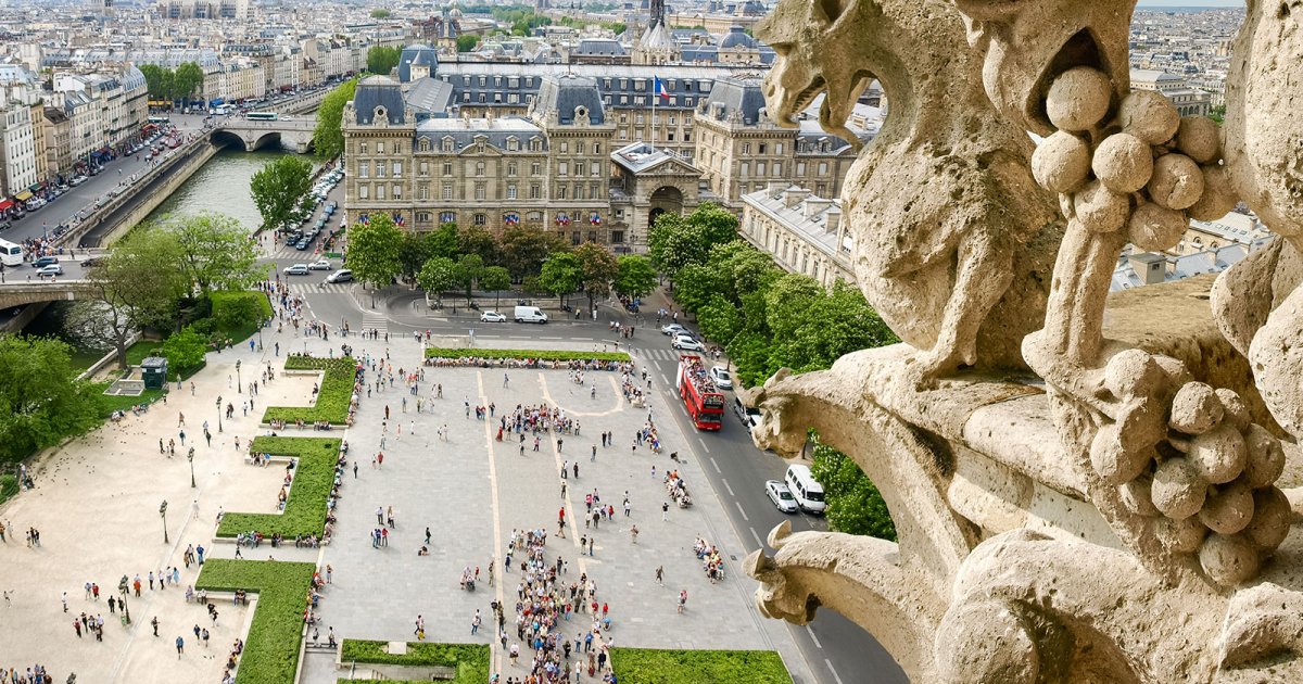 NOTRE-DAME, Platz