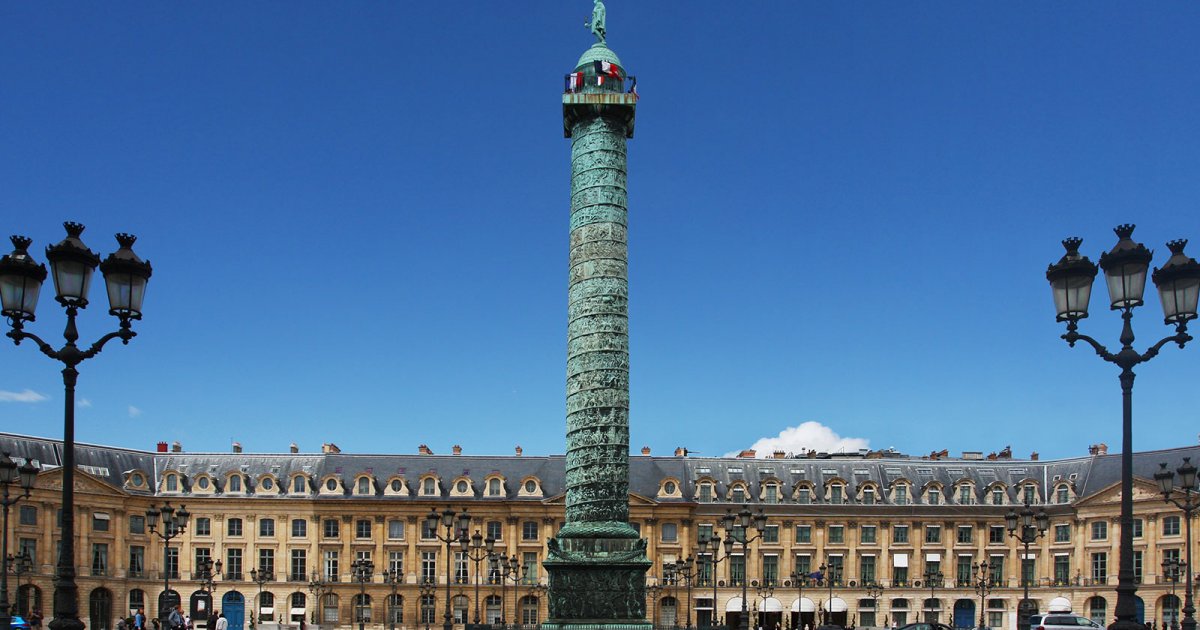 Column Statue of a King, French