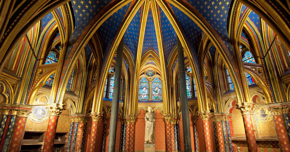 SAINTE CHAPELLE, Interior