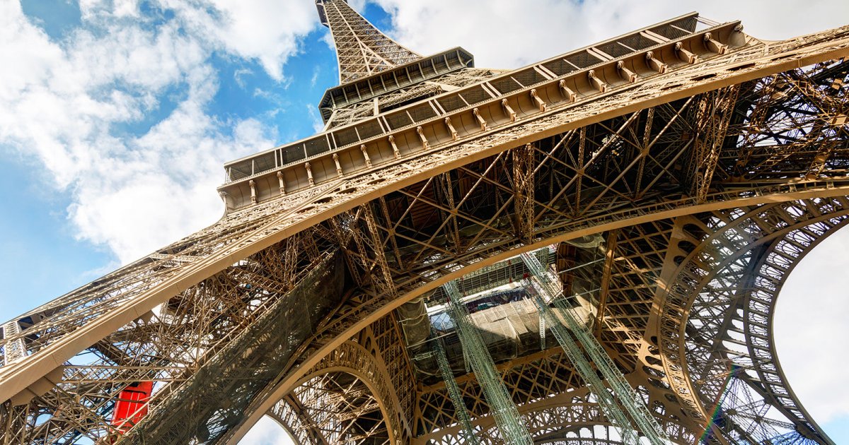 Top of The Eiffel Tower, Paris 