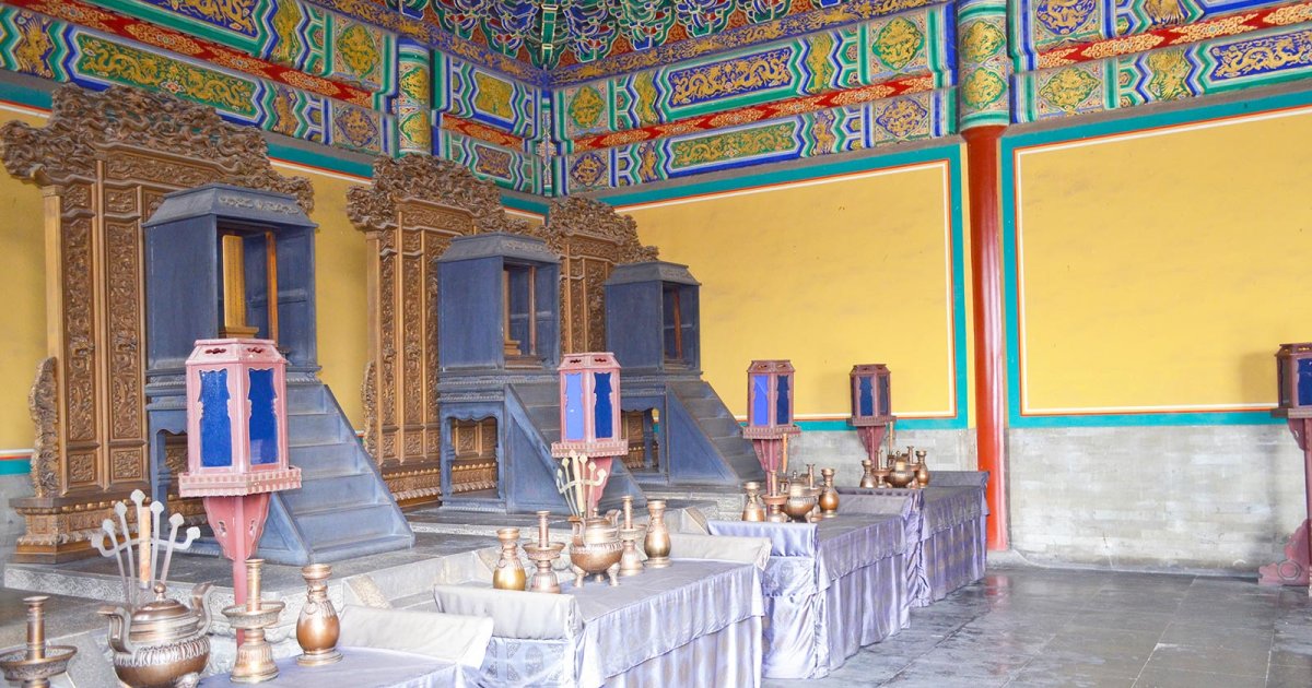 TEMPLE DU CIEL, Salle Des Prières Pour Les Bonnes Moissons Deuxième Partie