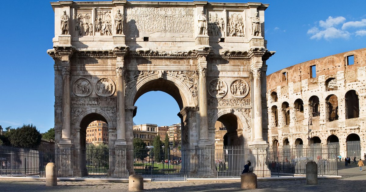 COLISÉE, Arc De Constantin