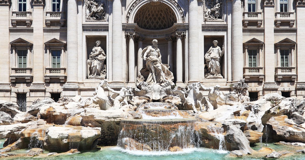 TREVI-BRUNNEN, Trevi-Brunnen