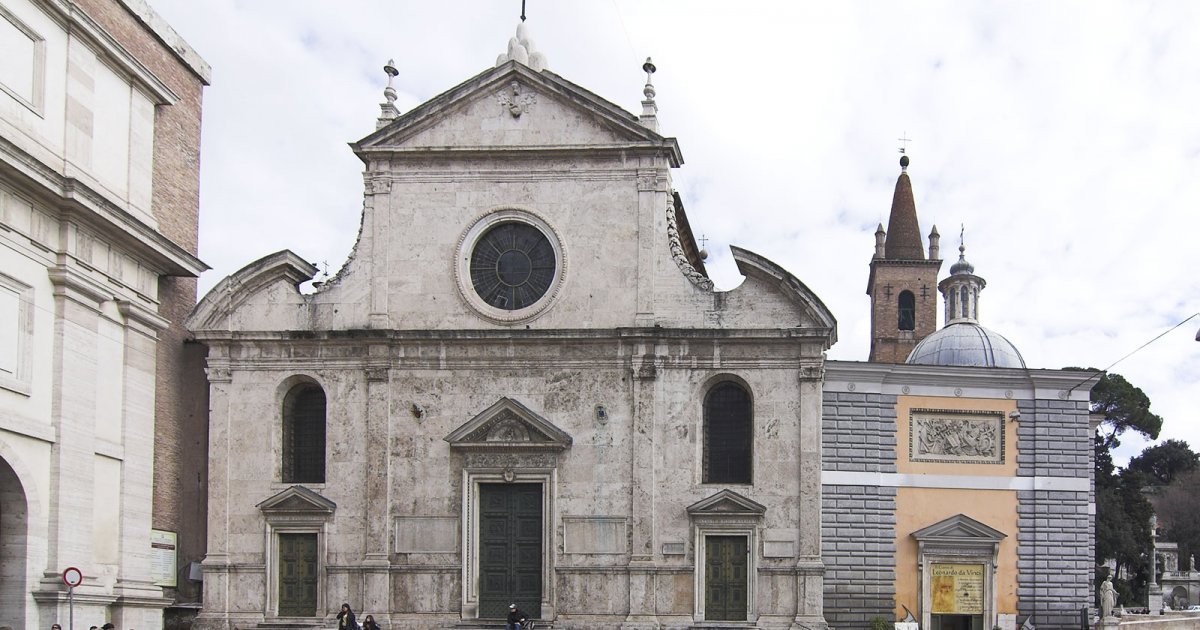 PLACE DU PEUPLE, Église Santa Maria Del Popolo