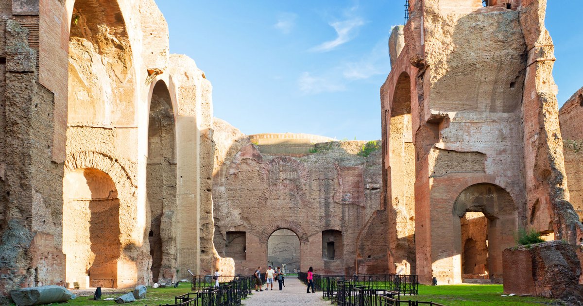 THERMES DE CARACALLA, Visite