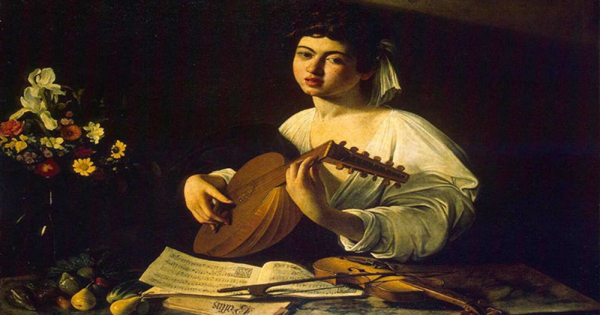 HERMITAGE, The Lute Player By Caravaggio Room 237