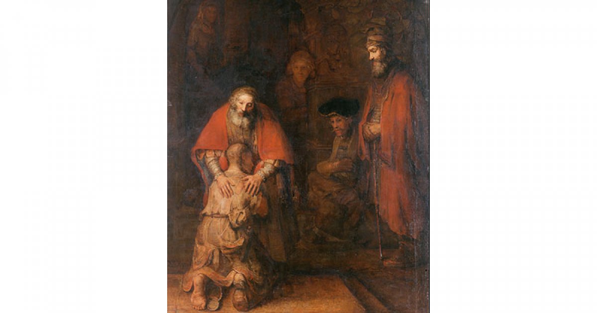 ERMITAGE, Rembrandt Figliol Prodigo Sala 254