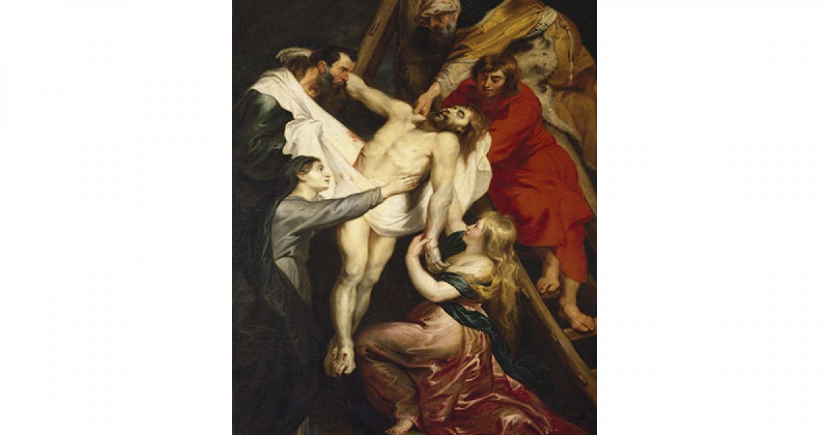 HERMITAGE, Descent From The Cross By Rubens Room 247