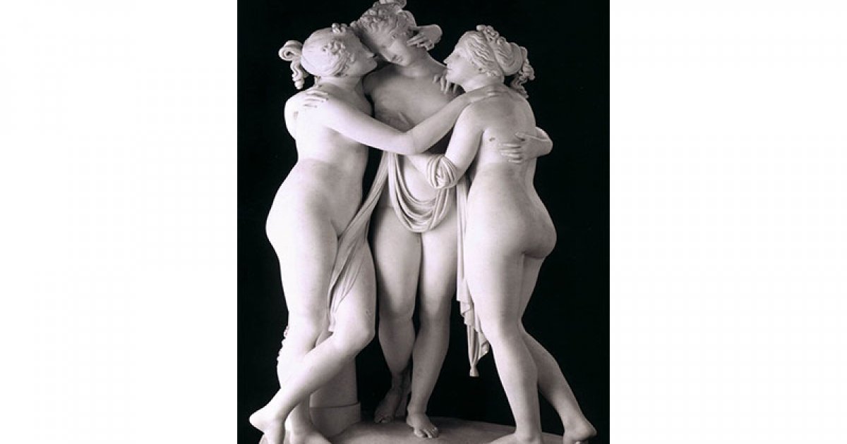 HERMITAGE, The Three Graces By Canova Room 241